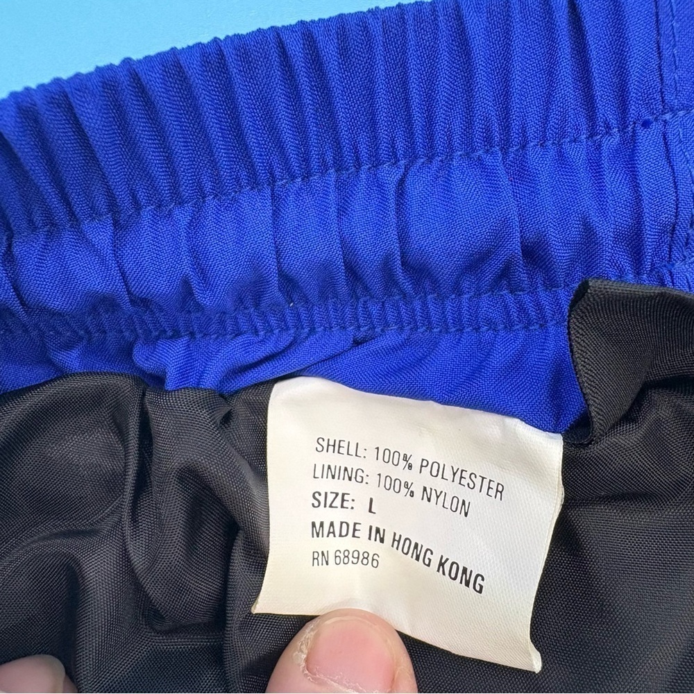 Vintage Saucony Gore Tex Small Water Resistant Pants Elastic Waist Zip Pockets L - Picture 8 of 13